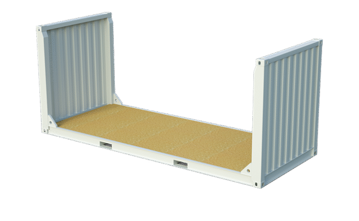 CONTENEDOR PLANO DE 20 Y 40 PIEZAS - Imagen 1